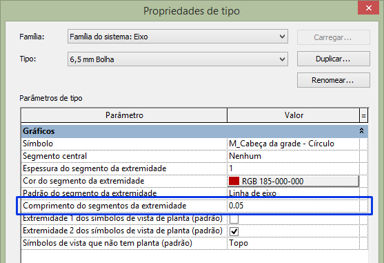 Configurar exibição dos eixos - Revit 8 ocultar-exibicao-das-linhas-de-eixo