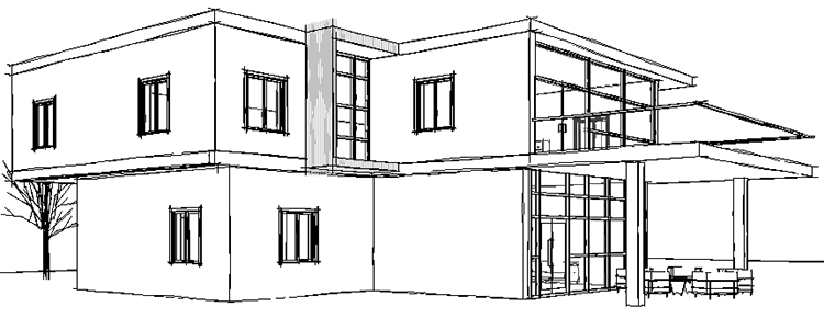 Criar Efeito Croqui - Revit 9 criar-efeito-croqui