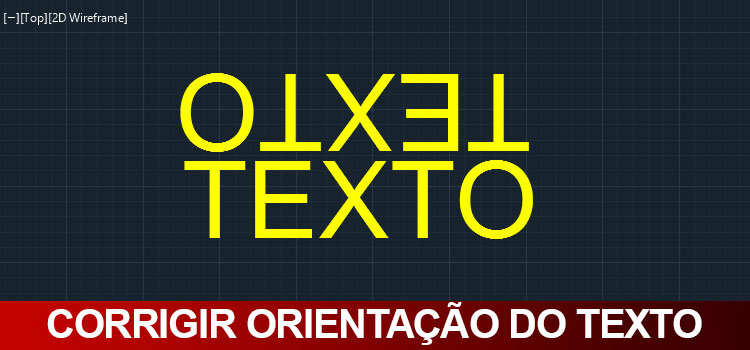 100 DICAS DE AUTOCAD!!! 47 corrigir-orientação