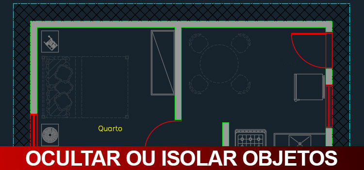 100 DICAS DE AUTOCAD!!! 45 ocultar-ou-isolar