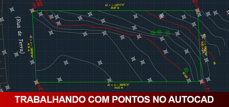100 DICAS DE AUTOCAD!!! 86 trabalhar-com-pontos