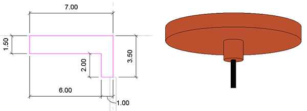 Modelagem básica - revolver - Revit 29 modelagem-básica-revolver