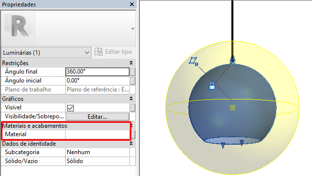 Modelagem básica - revolver - Revit 30 modelagem-básica-revolver