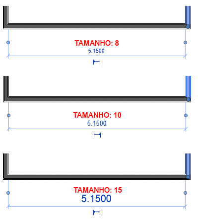 Redimensionar cota temporária - Revit 5 redimensionar-cota-temporária