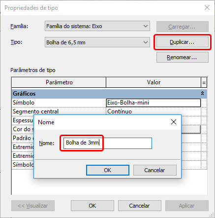 Eixo bolha - personalizar família 48 eixo-editar-tamanho-da-bolha