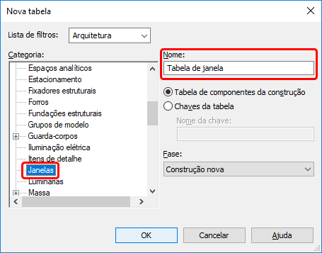 Tabela de quantidades no Revit 7 tabela-quantitativos