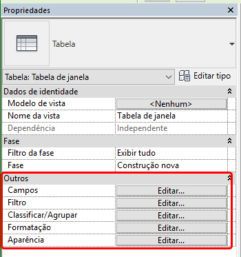 Tabela de quantidades no Revit 13 tabela-quantitativos