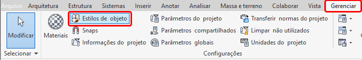 Peso gráfico e espessura de linha - Revit 12 peso-gráfico-e-espessura-de-linha