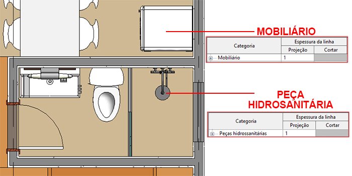 Peso gráfico e espessura de linha - Revit 16 peso-gráfico-e-espessura-de-linha