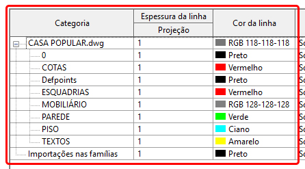Peso gráfico e espessura de linha - Revit 27 peso-gráfico-e-espessura-de-linha