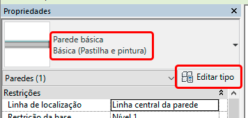 Múltiplos materiais por camada - Revit 22 parede-dois-materiais-na-mesma-face