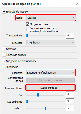 Opções de exibição de gráficos 28 modelos-de-vista