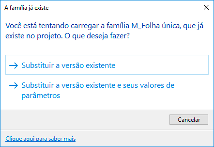 Substituir versão existente - Revit 10 substituir-versão-existente
