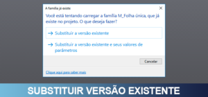 substituir-versão-existente