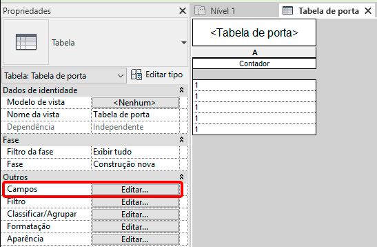 Tabelas, dados e parâmetros no Revit 8 o-que-são-parâmetros