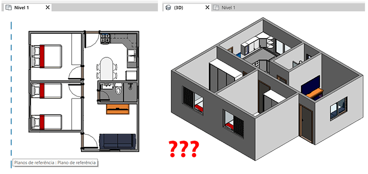 Plano de referência - revit 2 plano de referência 03