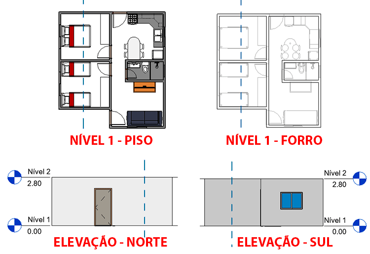 Plano de referência - revit 3 plano de referência 11