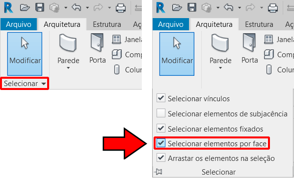 Selecionar objetos pela face 6 selecionar-objetos-pela-face-07