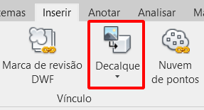 Criar decalque - Revit 3 decalque