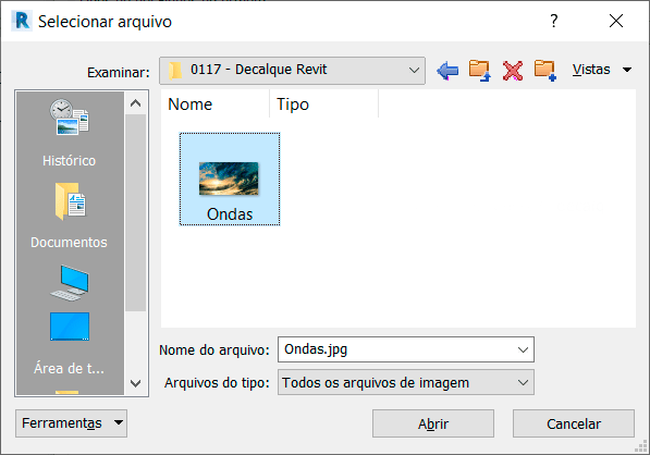 Criar decalque - Revit 10 decalque