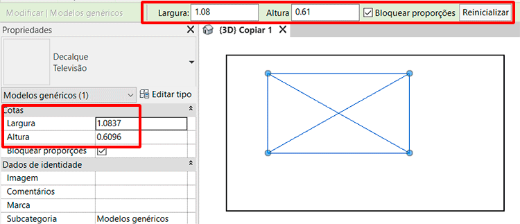 Criar decalque - Revit 16 decalque