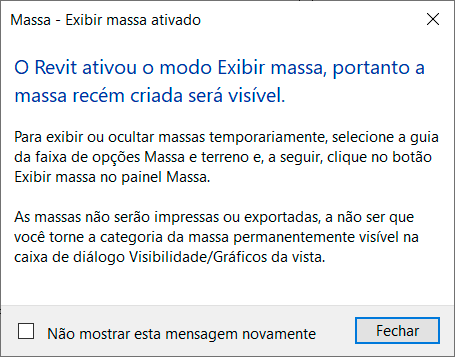 Massa no Revit - fundamentos 4 massa