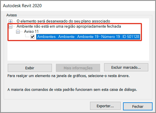 Erros e alertas no Revit 13 erros-e-avisos