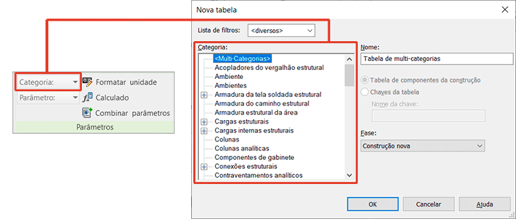 Formatação de tabelas - Revit 8 formatação-de-tabelas