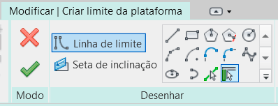 Plataforma de construção - Revit 6 plataforma