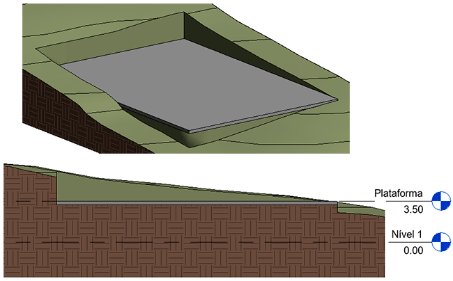 Plataforma de construção - Revit 11 plataforma