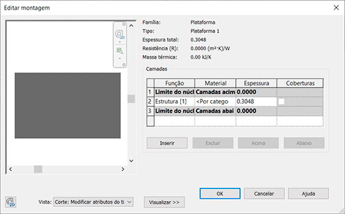 Plataforma de construção - Revit 14 plataforma