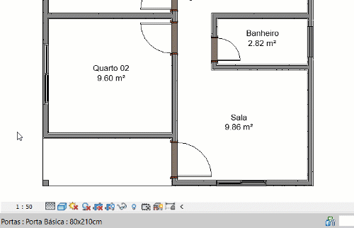 Barra de status - Revit 4 barra-de-status