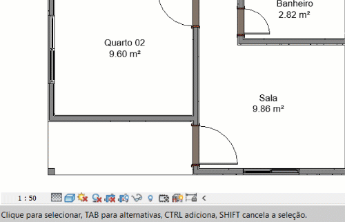 Barra de status - Revit 5 barra-de-status