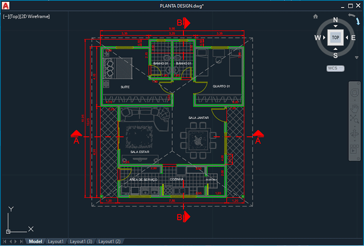 AutoCAD 2022 chegou! 39 dois monitores