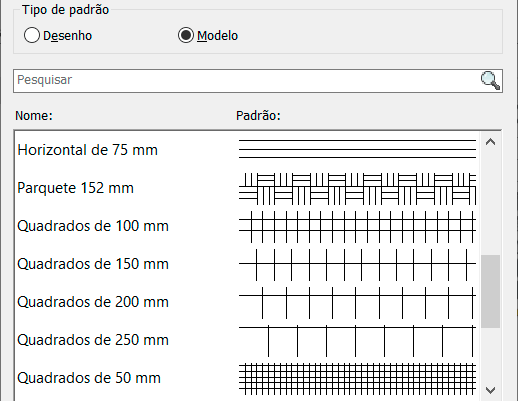 Hachuras Revit - Desenho x Modelo 7 hachuras-desenho