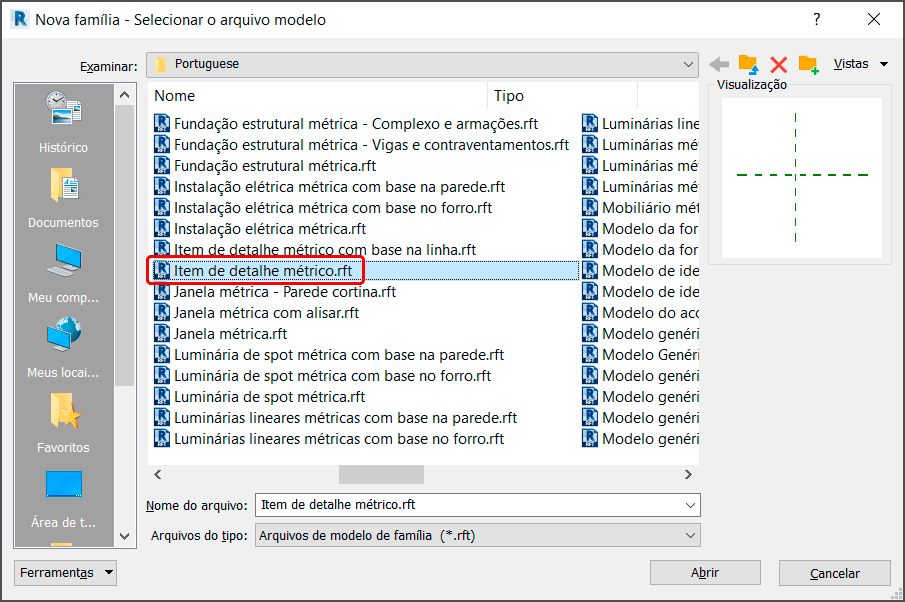 Criar componente de detalhe - Revit 13 componente-de-detalhe