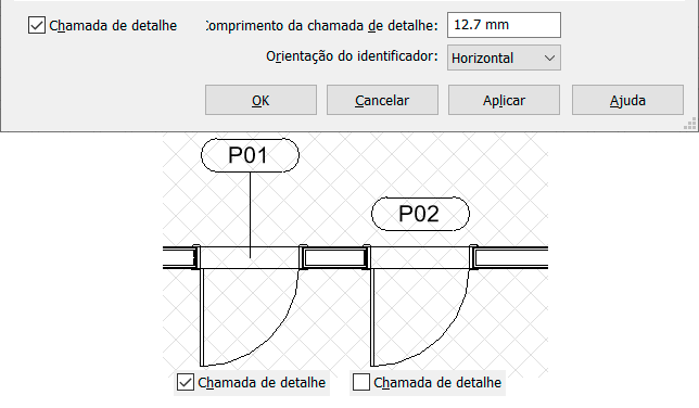 Identificadores (TAGS) no Revit 25 identificadores