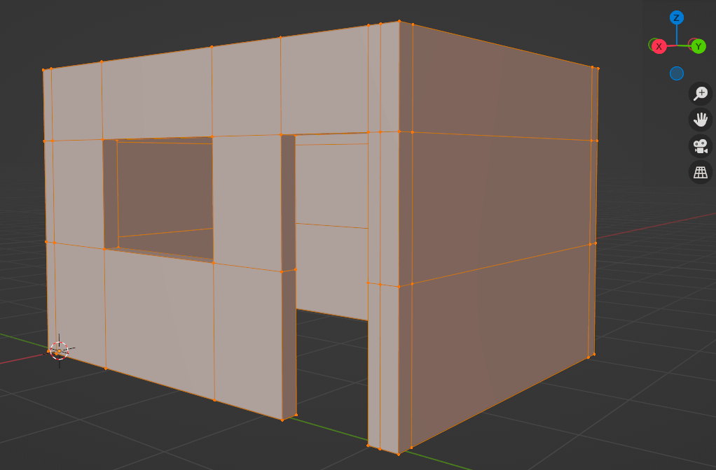 Aberturas de portas e janelas no Blender 2 aberturas-de-portas