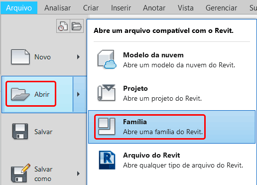 Múltiplos tipos de família - Revit 3 múltiplos-tipos