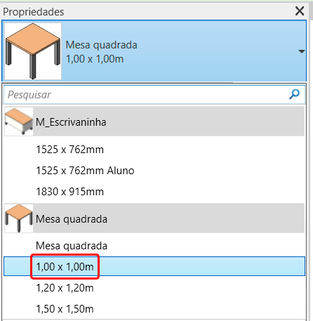Múltiplos tipos de família - Revit 22 múltiplos-tipos