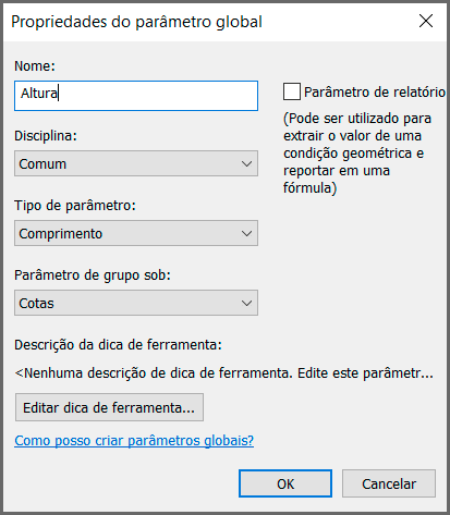 O que são parâmetros no Revit 7 o-que-são-parâmetros