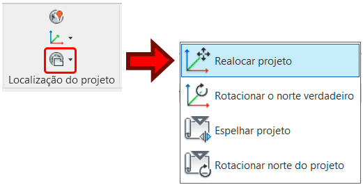 Coordenadas no Revit x Arquivos topográficos do AutoCAD 24 extensões-superiores