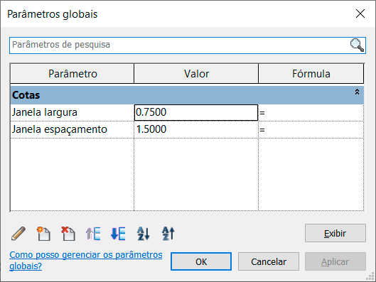 Parâmetros globais - Revit 51 parâmetros-globais-