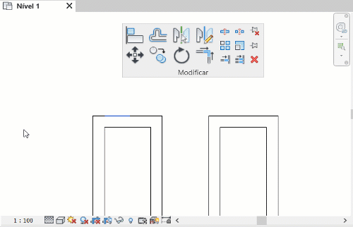Painel modificar - Revit 8 painel-modificar-revit