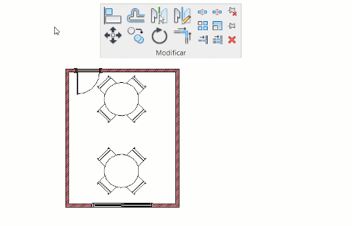 Painel modificar - Revit 20 painel-modificar-revit