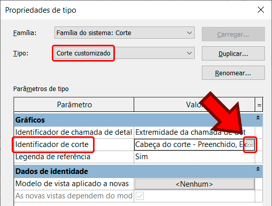 Símbolo de corte personalizado 39 símbolo-de-corte