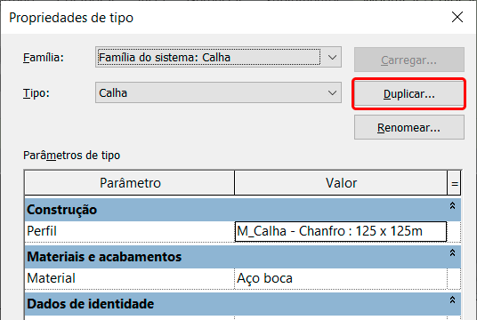 Telhado Revit - Calha 29 telhado-calha