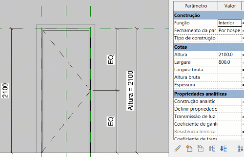 Criar família de porta - Revit 45 família-de-porta