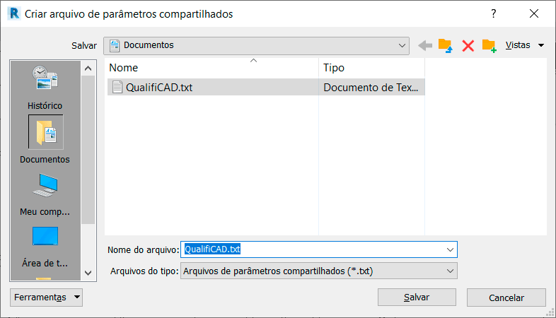 Identificador com pé-direito no Revit 7 identificador