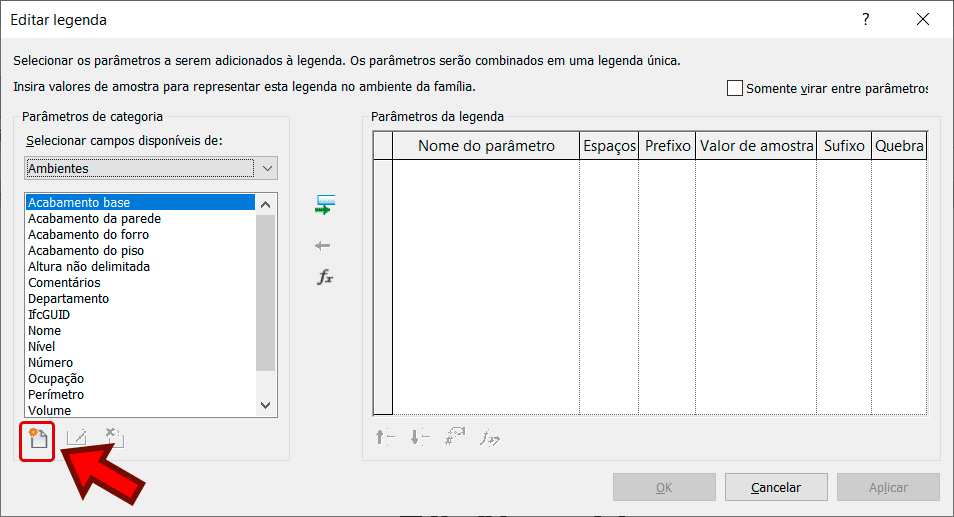 Identificador com pé-direito no Revit 28 identificador